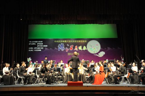 Espectáculo apresentado pelo Grupo de Ópera de Beijing da China