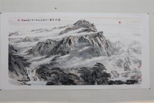 泰山日出 