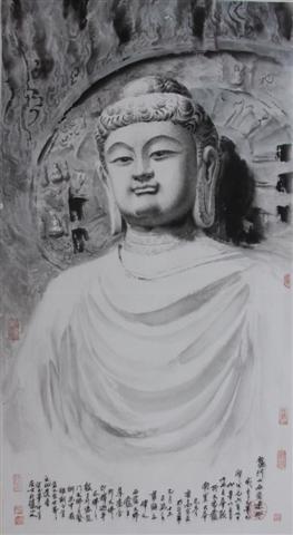 龍門山石窟佛像