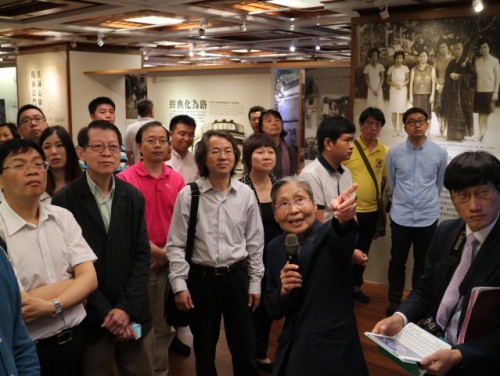 A Delegação de Macau e os outros convidados de honra que participaram no Fórum visitaram a Fundação Tzu Chi.