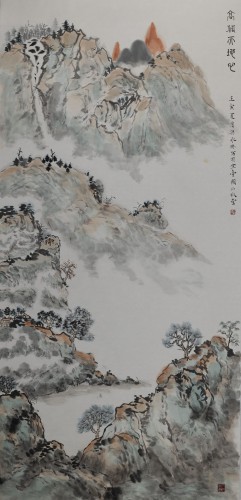 梁永琳作品：高闊天地心 