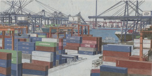 《港．葵涌碼頭》潘魯生