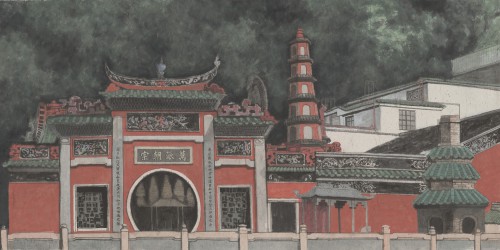 《澳．媽閣廟》潘魯生