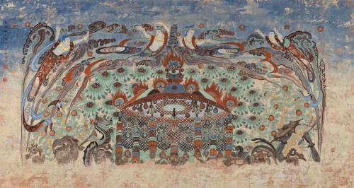 劉璟作品《敦煌盛世飛天》