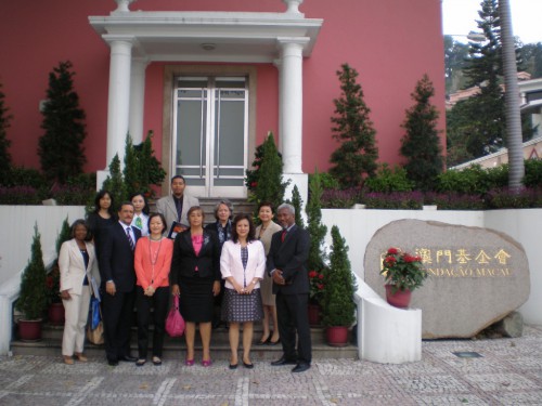 佛得角共和國高等教育、科技和文化部長訪問本會