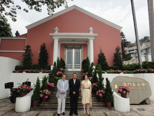 Visita do Prof. Luís Filipe Barreto à Fundação