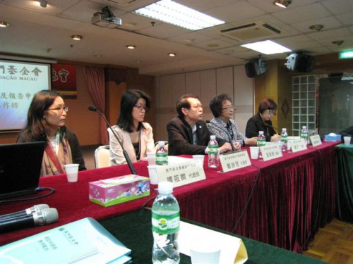 O Sr. Au Weng Chi, Membro do Conselho de Administração fez uso de palavras no Workshop