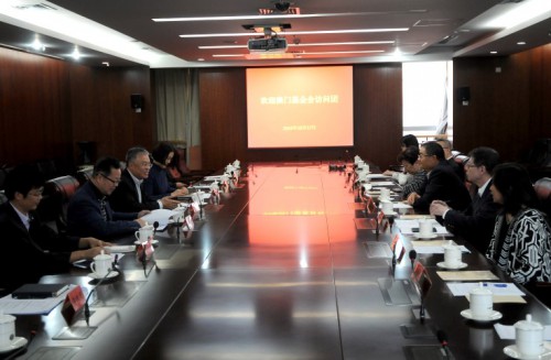 Visita dos dirigentes da FM à CFLAC