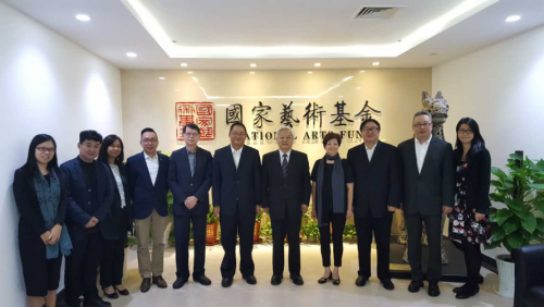 A FM visitou a China National Arts Fund
