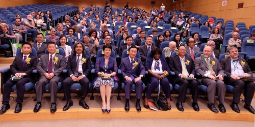 Convidados de honra e participantes do Congresso