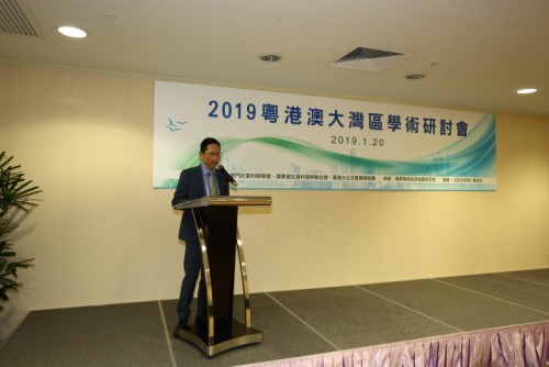 Discurso do Presidente da Direcção da Associação de Ciências Sociais de Macau, Kuan Fong