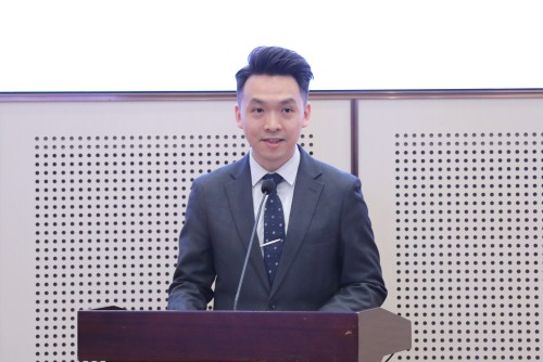 4.學員鄭文浩發言