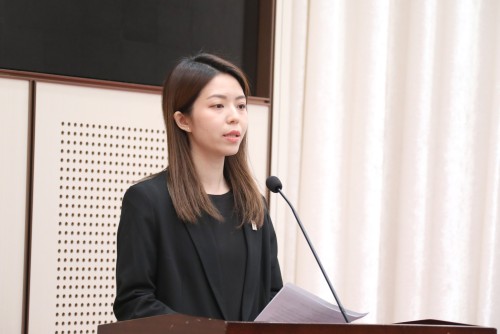 5.學員蔡綺齡發言