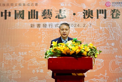 文化和旅遊部民族民間文藝發展中心蘭靜主任致辭