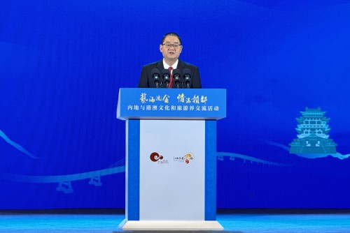 澳門代表團團長吳志良主席於開幕式上致辭