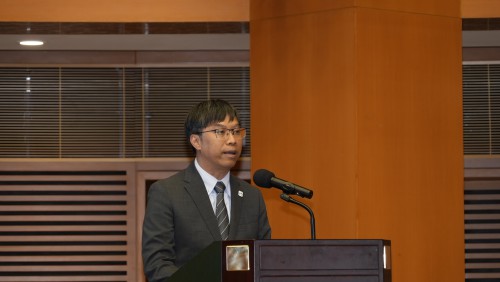 Discurso do Subdirector dos Serviços de Administração e Função Pública Chan Chi Kin