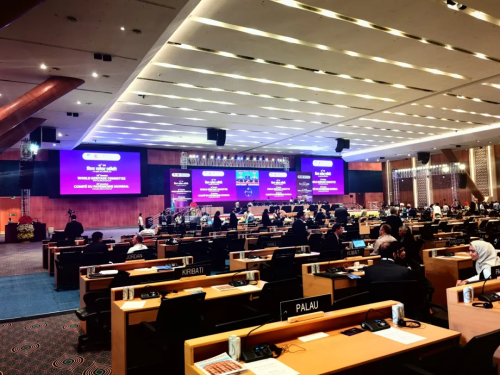 Abertura da 46ª Conferência sobre Património Mundial em Nova Deli, capital da Índia