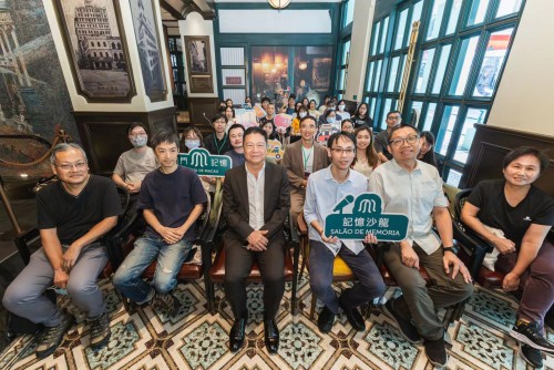 “記憶沙龍” 講座於新中央酒店辦特別場<br>全院滿座細聽新馬路的前世今生
