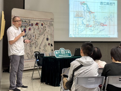 林翊捷主講“北灣街巷──新馬路的前奏”
