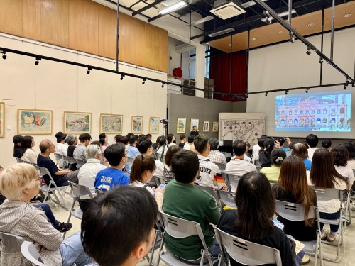 “記憶沙龍”吸引眾多市民參與，座無虛席。