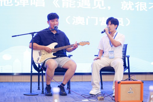 澳門營員於閉營儀式上演出