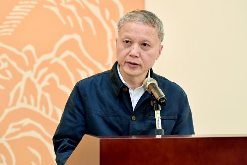 文旅部民族民間文藝發展中心蘭靜主任致辭